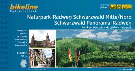Naturpark-Radweg Schwarzwald Mitte/Nord Schwarzwald Panorama-Radweg, Buch