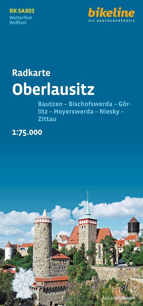 Radkarte Oberlausitz (RK-SAX03), Karten