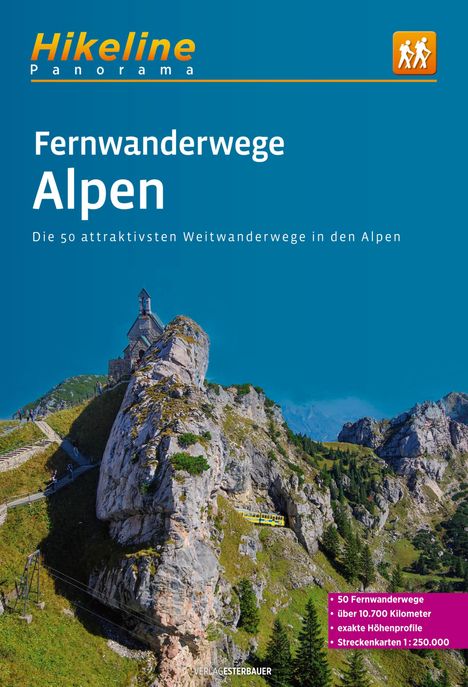 Fernwanderwege Alpen, Buch