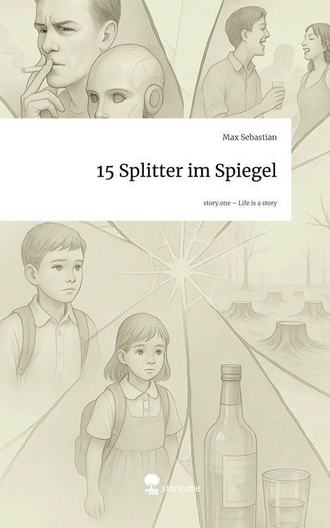 Max Sebastian: 15 Splitter im Spiegel. Life is a Story - story.one, Buch