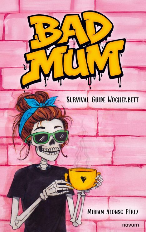 Text: "Cover", "novum Verlag", "novum". Geöffnetes Buch mit sichtbaren Seitenkanten, monochrom gehalten.