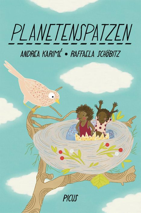 Andrea Karimé: Planetenspatzen, Buch