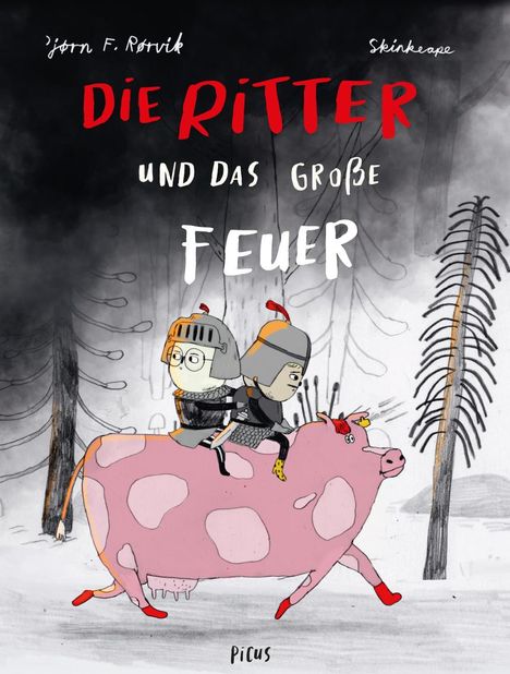 Bjørn F. Rørvik: Die Ritter und das große Feuer, Buch