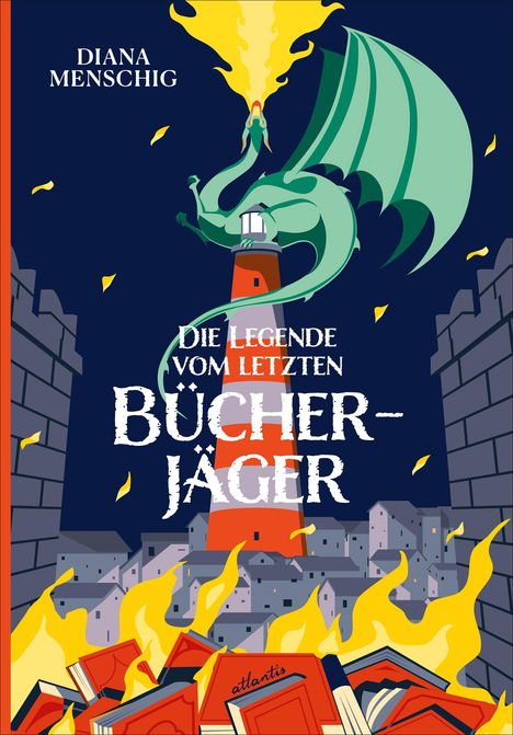 Diana Menschig: Die Legende vom letzten Bücherjäger, Buch