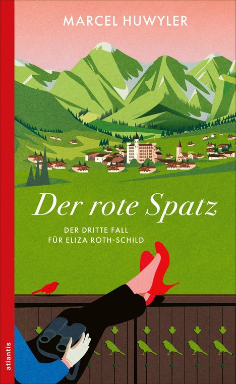 Marcel Huwyler: Der rote Spatz, Buch