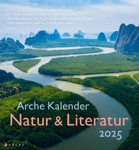 Arche Kalender Natur &amp; Literatur 2025, Kalender