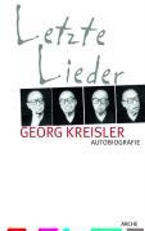 Georg Kreisler: Letzte Lieder, Buch