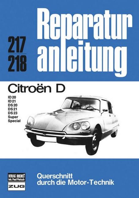 Citroen D, Buch