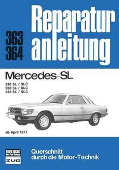 Mercedes 280 / 350 / 450 / SL / SLC, Buch