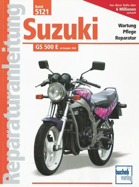 Suzuki GS 500 E, ab Baujahr 1989, Buch