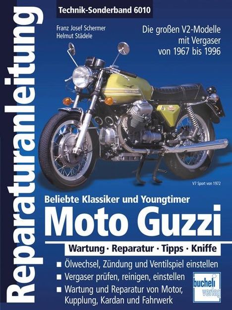 Franz Josef Schermer: Moto Guzzi V-2, Buch