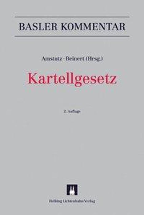 Philipp Gubler: Kartellgesetz, Buch