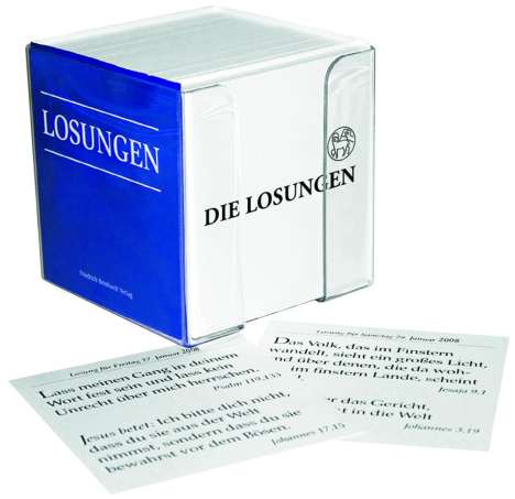 Losungen Deutschland 2025 / Losungs-Box 2025, Kalender
