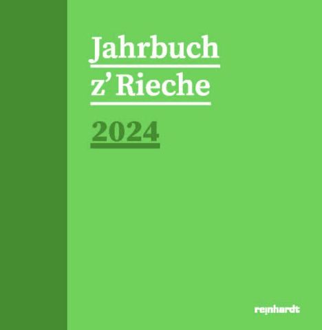 Jahrbuch z'Rieche 2024, Buch
