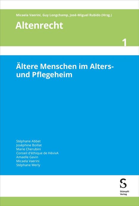 Ältere Menschen im Alters- und Pflegeheim, Buch