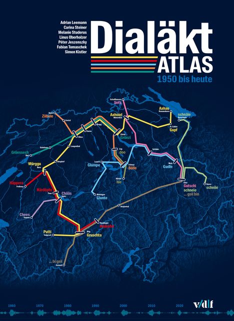 Adrian Leemann: Dialäktatlas, Buch