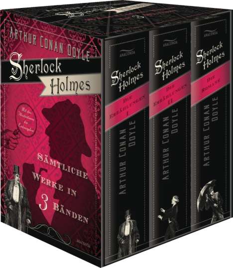 Sir Arthur Conan Doyle: Doyle, A: Sherlock Holmes - Sämtliche Werke in drei Bänden, Buch