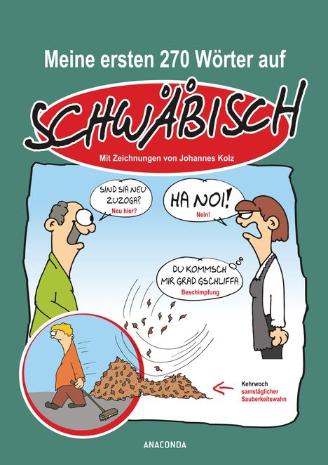 Johannes Kolz: Meine ersten 270 Wörter auf Schwäbisch, Buch
