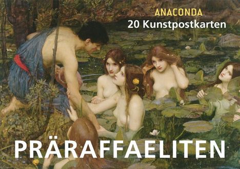Anaconda: Postkartenbuch Präraffaeliten, Buch