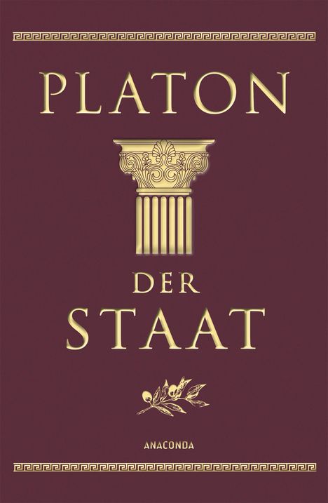 Platon: Der Staat (Cabra-Lederausgabe), Buch