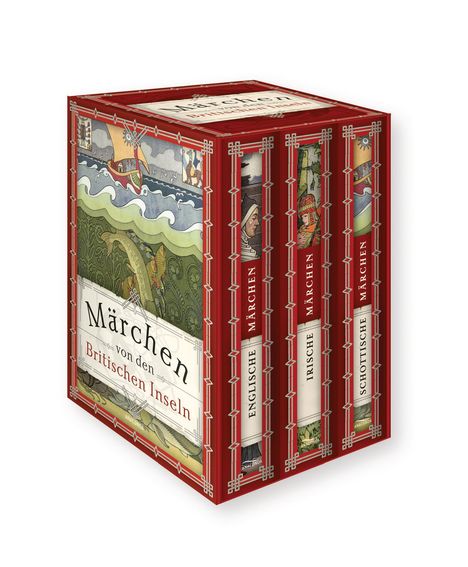 Märchen von den Britischen Inseln (Englische Märchen - Irische Märchen - Schottische Märchen) (3 Bände im Schuber), Buch