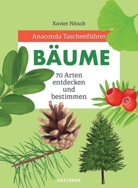 Xavier Nitsch: Anaconda Taschenführer Bäume. 70 Arten entdecken und bestimmen -, Buch