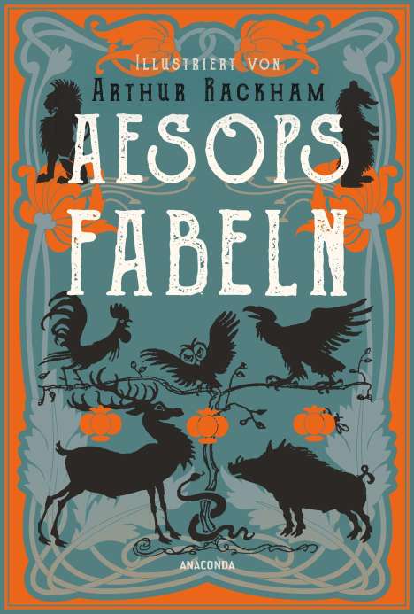 Aesop: Aesops Fabeln. Illustriert von Arthur Rackham, Buch