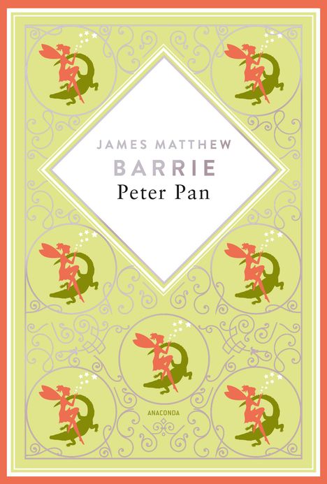 J. M. Barrie: J.M. Barrie, Peter Pan. Schmuckausgabe mit Silberprägung, Buch