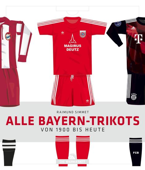 Raimund Simmet: Alle Bayern-Trikots, Buch