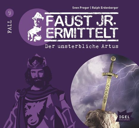 Sven Preger: Faust junior ermittelt: Der unsterbliche Artus (09), CD