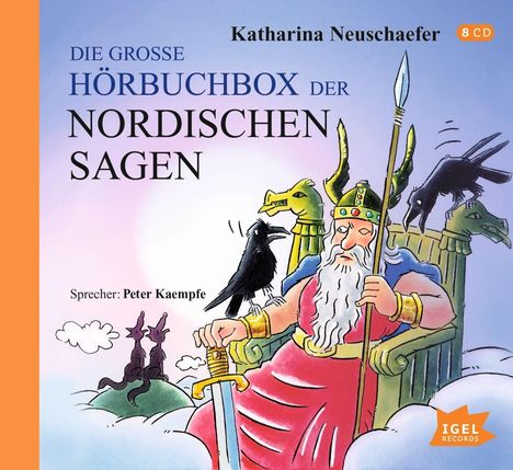 Katharina Neuschaefer: Die große Hörbuchbox der Nordischen Sagen, CD