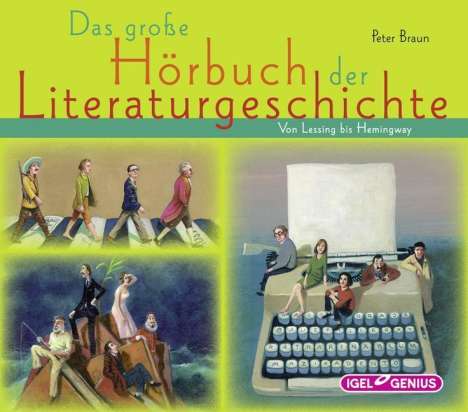Das große Hörbuch der Literaturgeschichte, 12 CDs