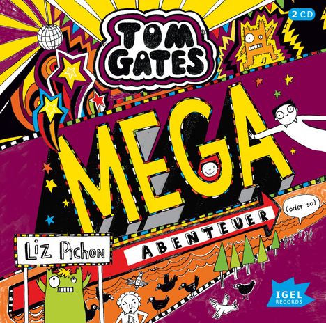 Tom Gates 13.Mega-Abenteuer (oder so), 2 CDs