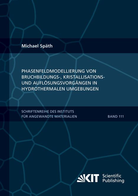 Michael Späth: Phasenfeldmodellierung von Bruchbildungs-, Kristallisations- und Auflösungsvorgängen in hydrothermalen Umgebungen, Buch