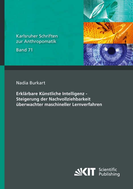 „Karlsruher Schriften zur Anthropomatik Band 71“ oben links. Buchcover mit abstrakter Grafik und KIT-Logo unten.
