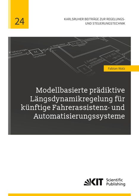 Fabian Walz: Modellbasierte prädiktive Längsdynamikregelung für künftige Fahrerassistenz- und Automatisierungssysteme, Buch