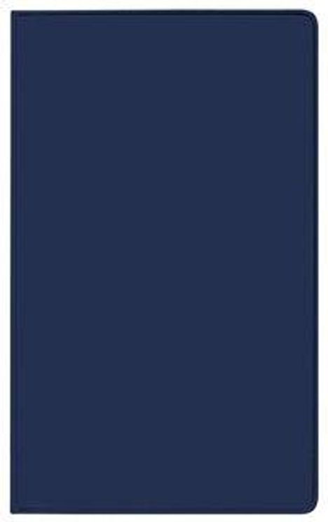 Taschenkalender Modus geheftet PVC blau 2021, Kalender