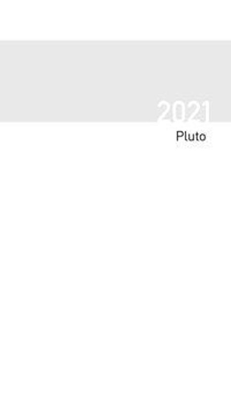 Taschenkalender Pluto geheftet Einlage 2021, Kalender