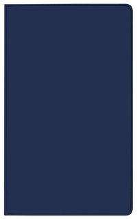 Taschenkalender Saturn Leporello PVC blau 2021, Kalender