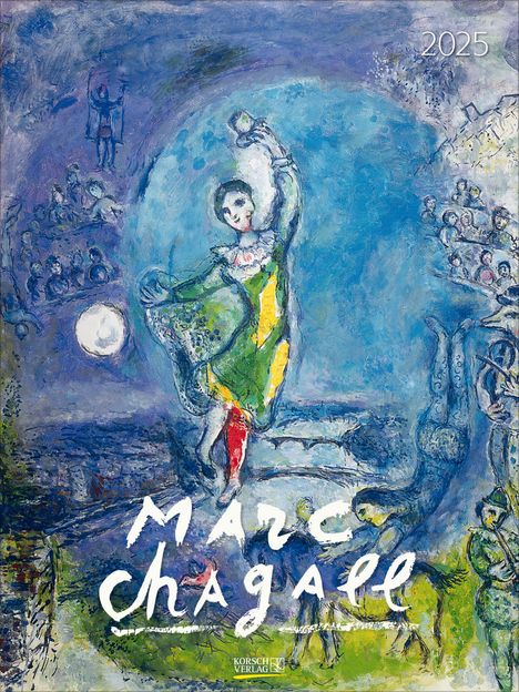 Marc Chagall 2025, Kalender