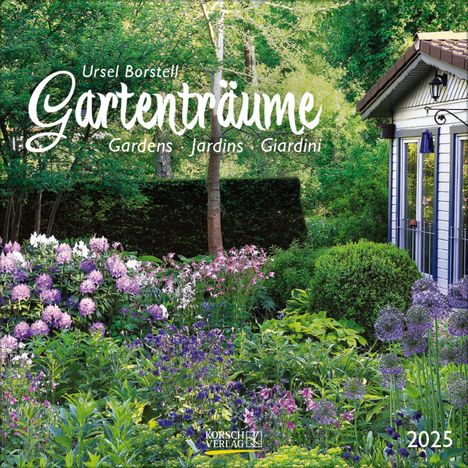 Gartenträume 2025, Kalender