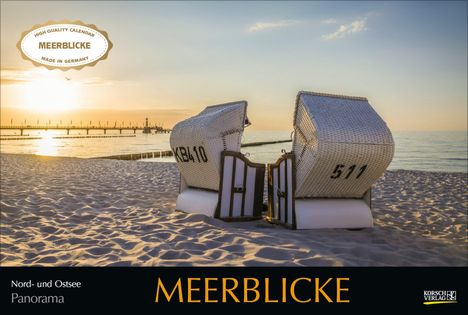 Meerblicke - Nord- und Ostsee 2025, Kalender