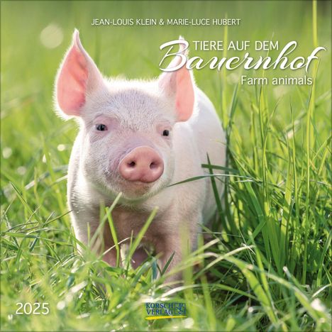 Tiere auf dem Bauernhof 2025, Kalender