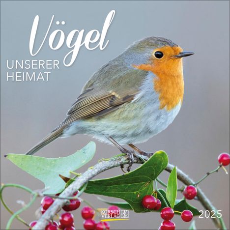 Vögel 2025, Kalender