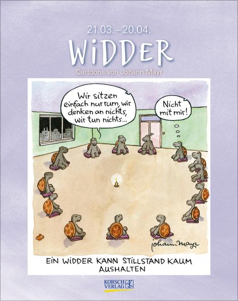 Widder 2025, Kalender