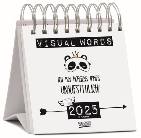Visual Words 2025, Kalender