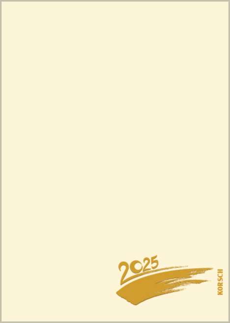 Foto-Malen-Basteln Bastelkalender A5 chamois 2025, Kalender