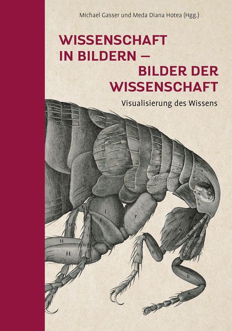 Text: "WISSENSCHAFT IN BILDERN – BILDER DER WISSENSCHAFT". Illustration eines detaillierten Insekts.