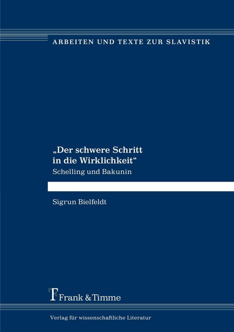 Sigrun Bielfeldt: ¿Der schwere Schritt in die Wirklichkeit¿, Buch