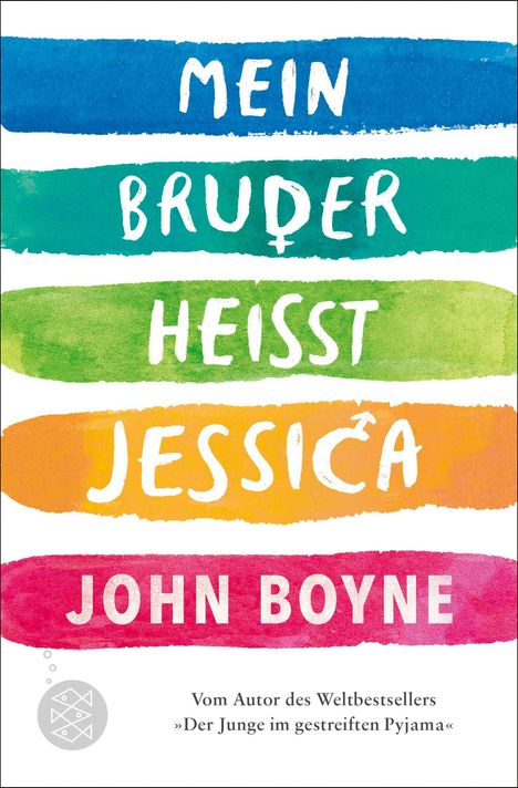 John Boyne: Mein Bruder heißt Jessica, Buch